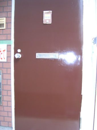 ドアの塗装 施工事例